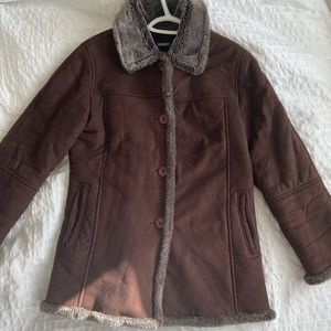 Chocolate Brown Afghan Coat